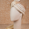 Ivory Royale Feta Wedding Groom Safa Pagdi Turban with Brooch | Traditional Indian Wedding Accessory