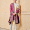Safawala Magenta Embroidered Dupattas & Wedding Stoles | Festive Wedding Accessories