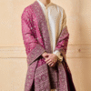 Safawala Magenta Embroidered Dupattas & Wedding Stoles | Festive Wedding Accessories