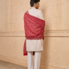 Safawala Red Bandhani Dupatta & Stole | Groom Traditional Wedding Accessory