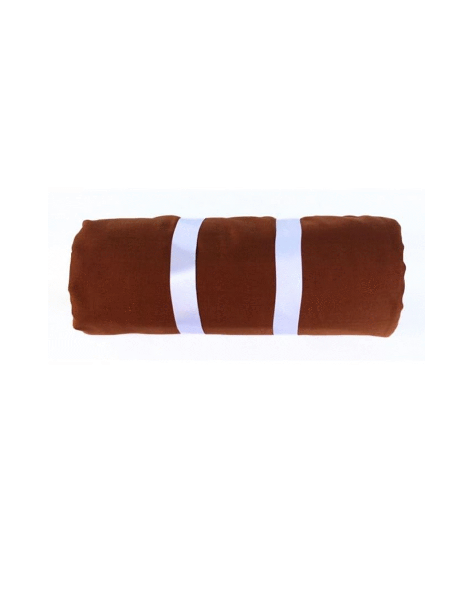 Safawala Brown Solid Safa Cloth Roll | Traditional Indian Wedding Fabric